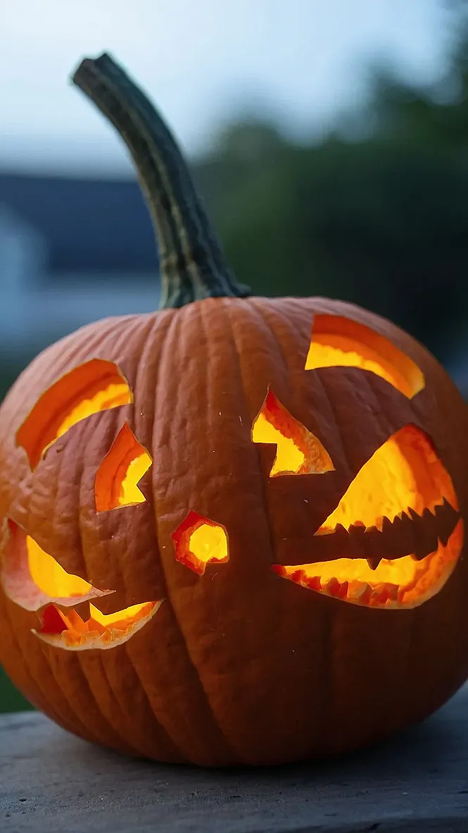 Pumpkin's Gritty Grin