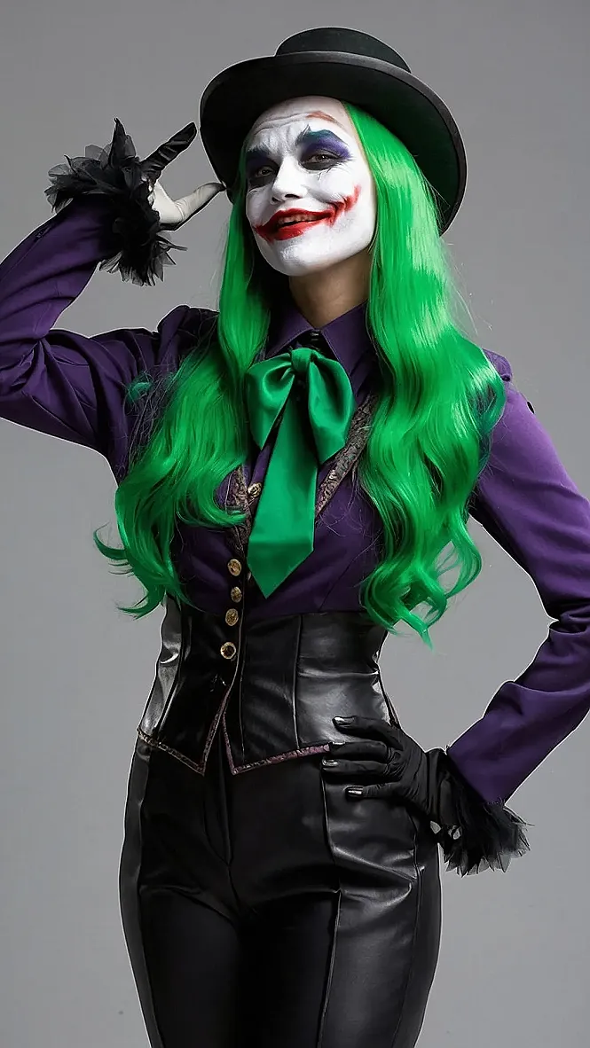 The Joker's Got Competition:  A Fashion Showdown