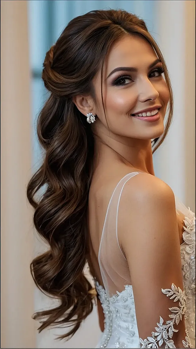 Long Hair, Don't Care! : Bridesmaid Style