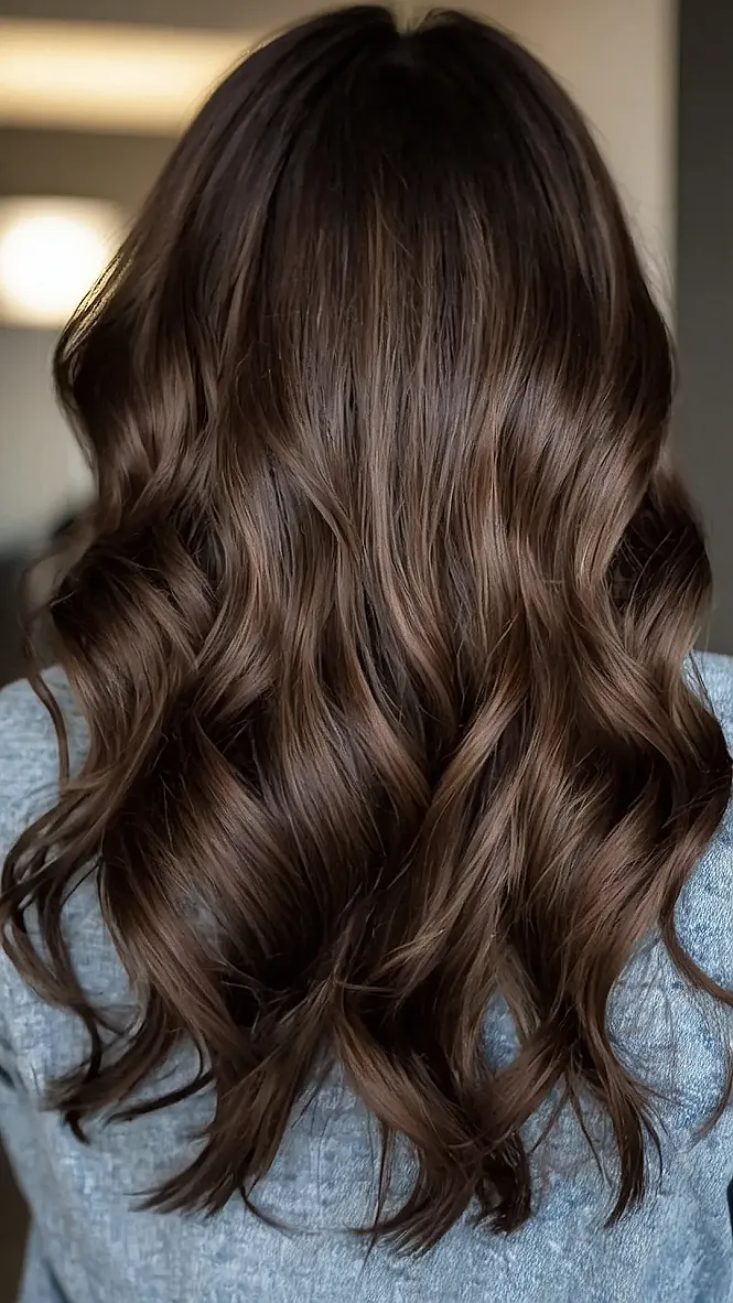 Dark & Gorgeous Winter Hair