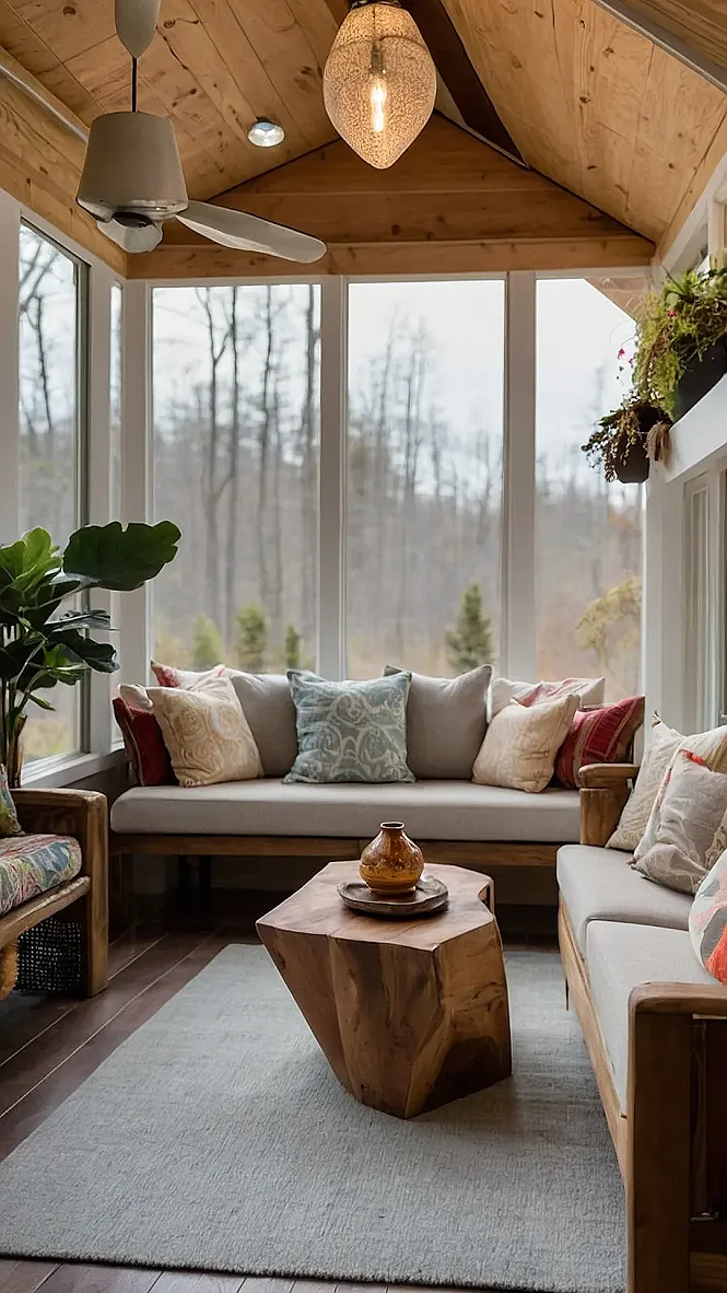 Cozy Sunroom Getaway