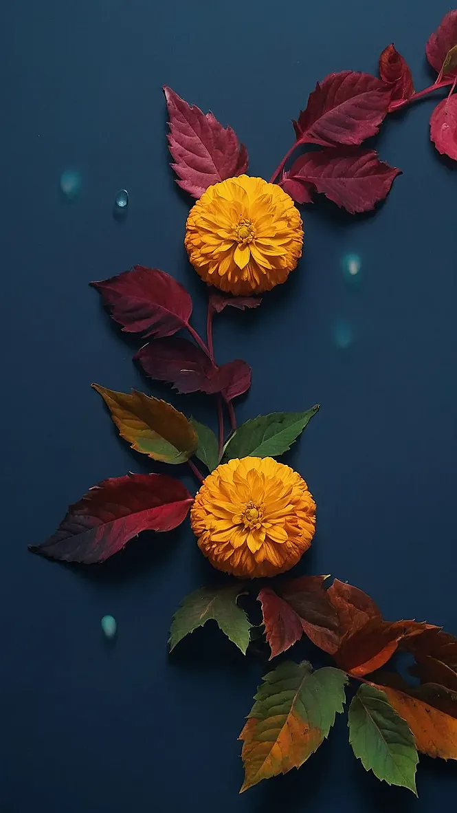 November's Golden Glow: