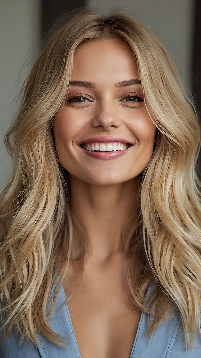 Honey Blonde Hair, Honey Sweet Smile