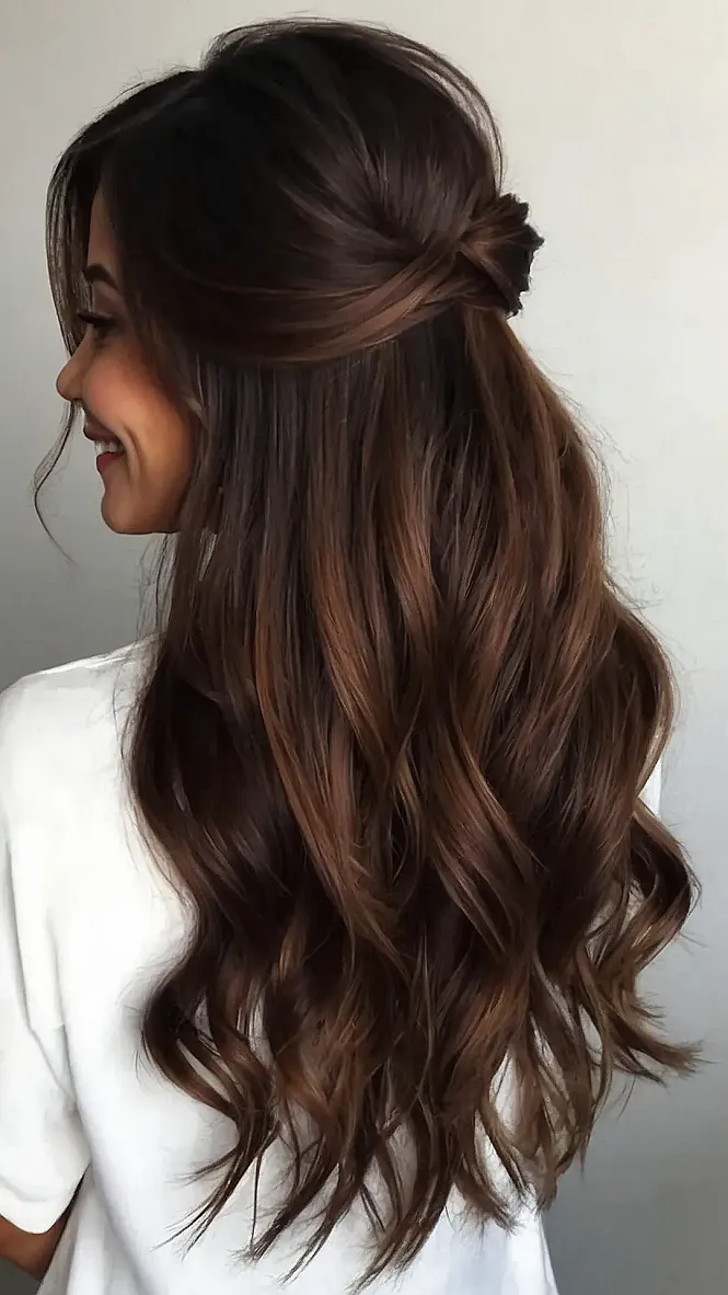 Half-Up, Half-Down: The 