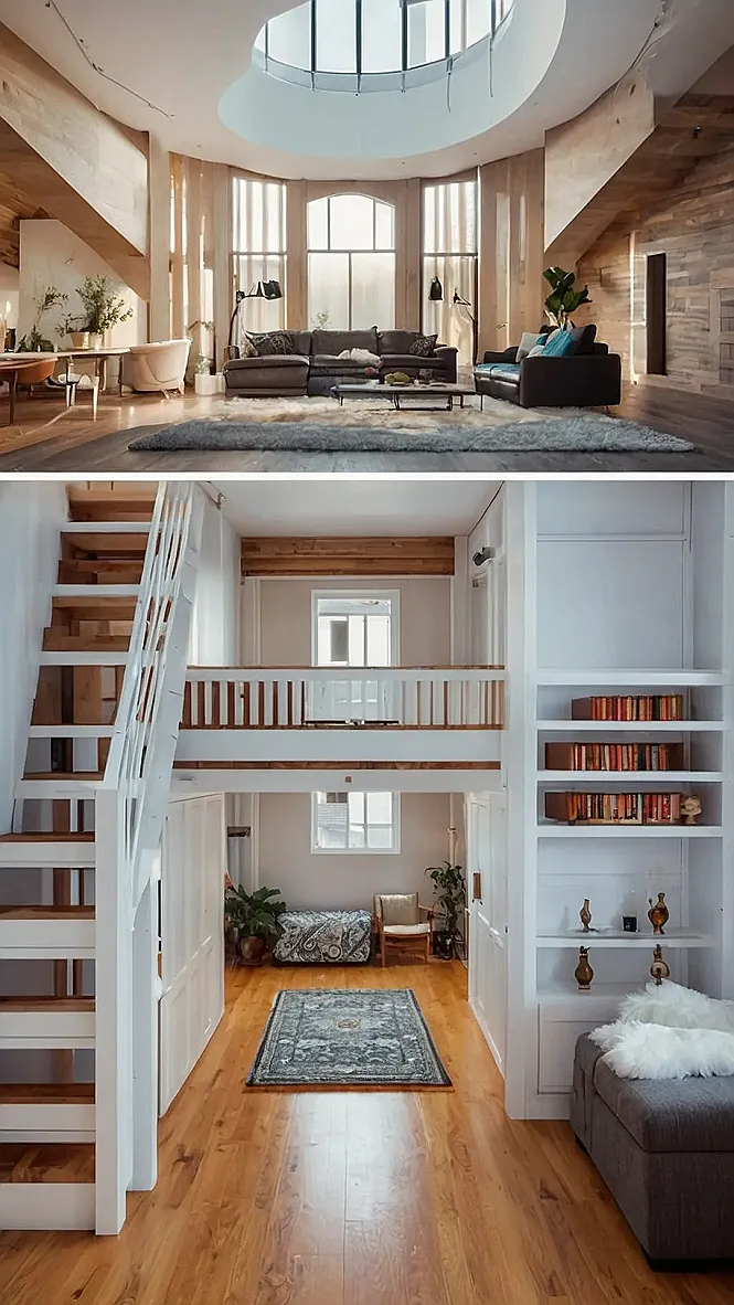 Unique Loft House Designs Blending Comfort and Functionality