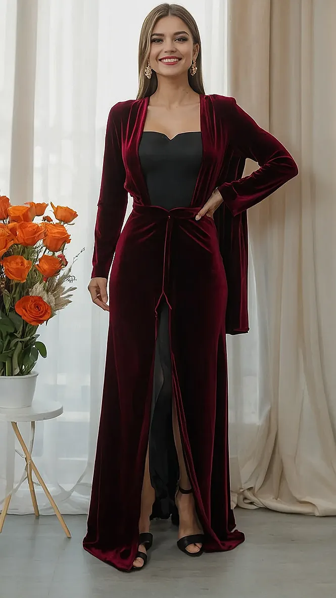 Flattering Velvet Dress Designs for All Body Types