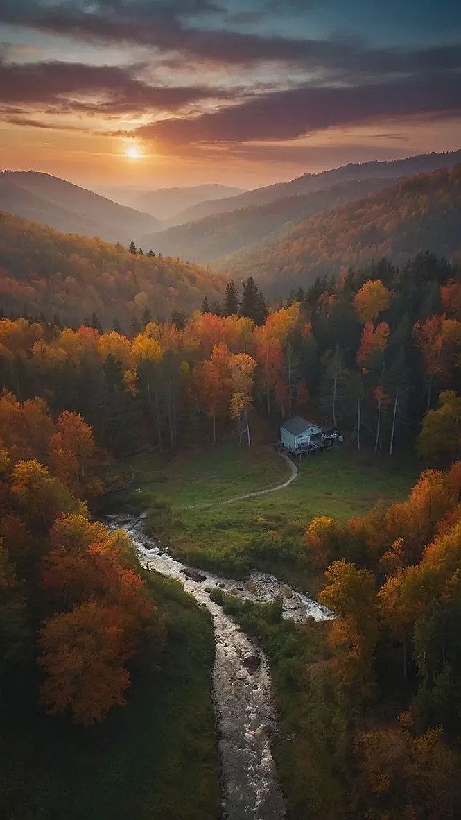 Surreal Vistas of Lavender Dreamscapes
