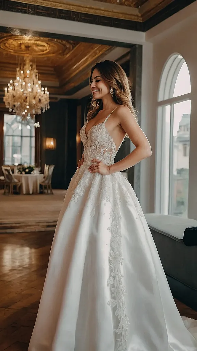 Delicate Fabrics and Blissful Styles for Wedding Dresses
