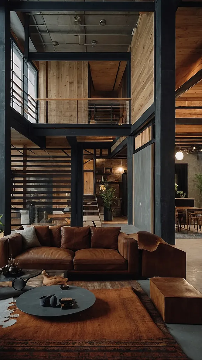 Luxurious Loft Designs Merging Elegance with Urban Life