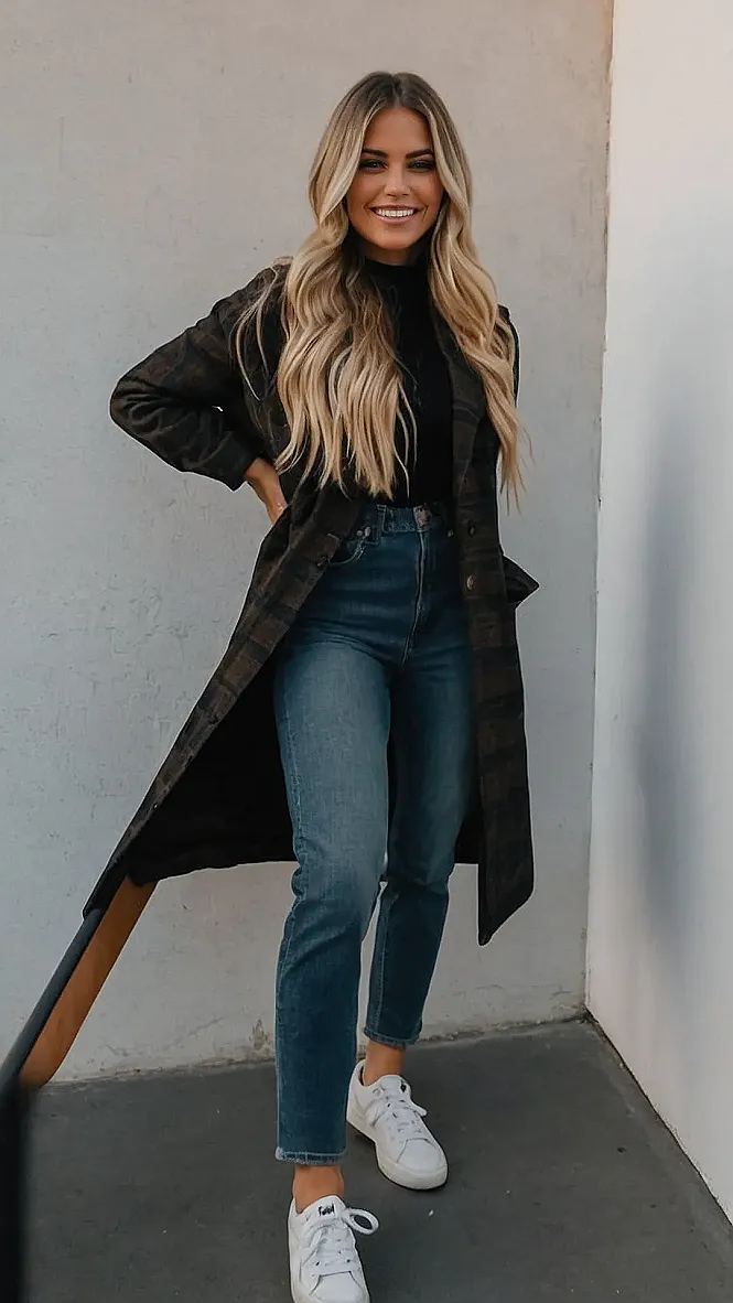 Warm and Cozy Casual Fall Outfit Ideas for Women