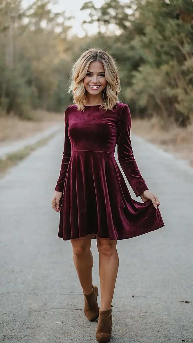 How to Style Velvet Dresses for Any Season