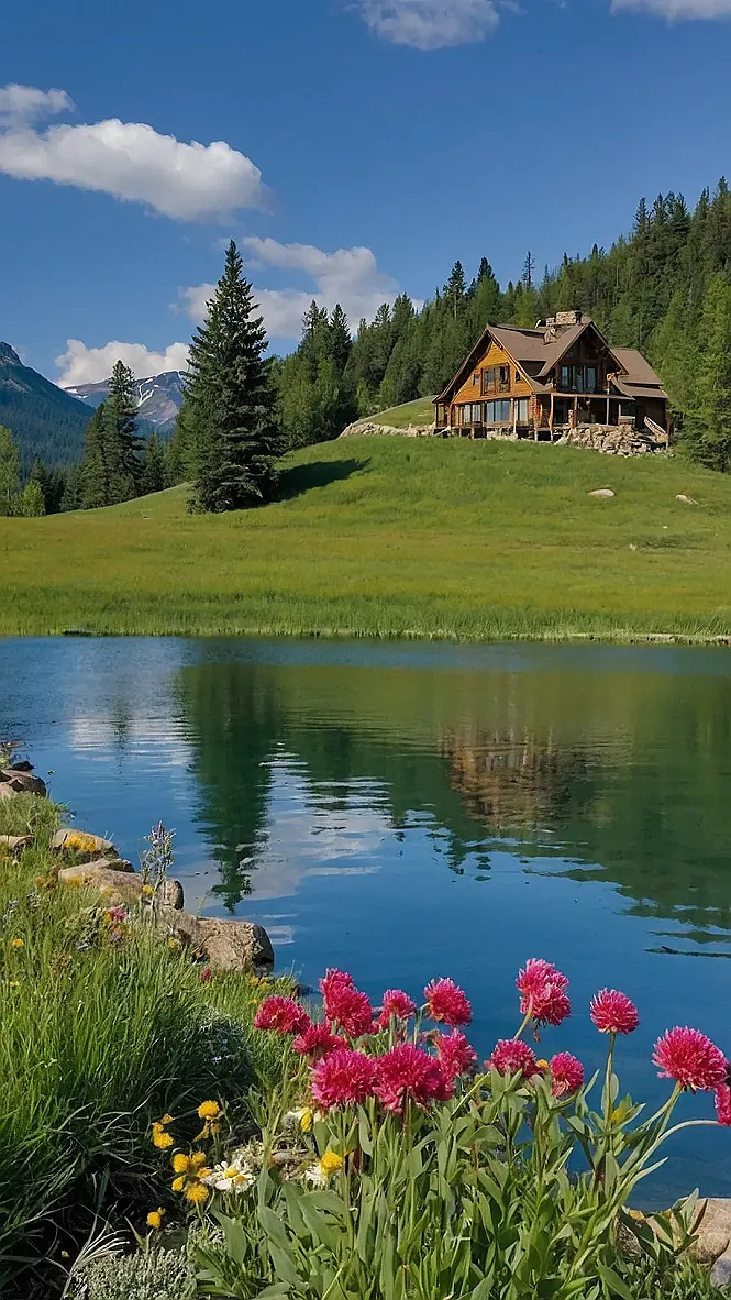 Aesthetic Mountain Home Vibes for Cozy Living