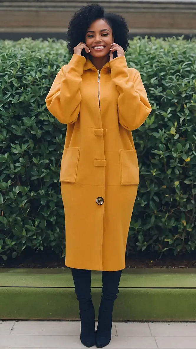 Chic Ladies Outfits: Mustard Dreams