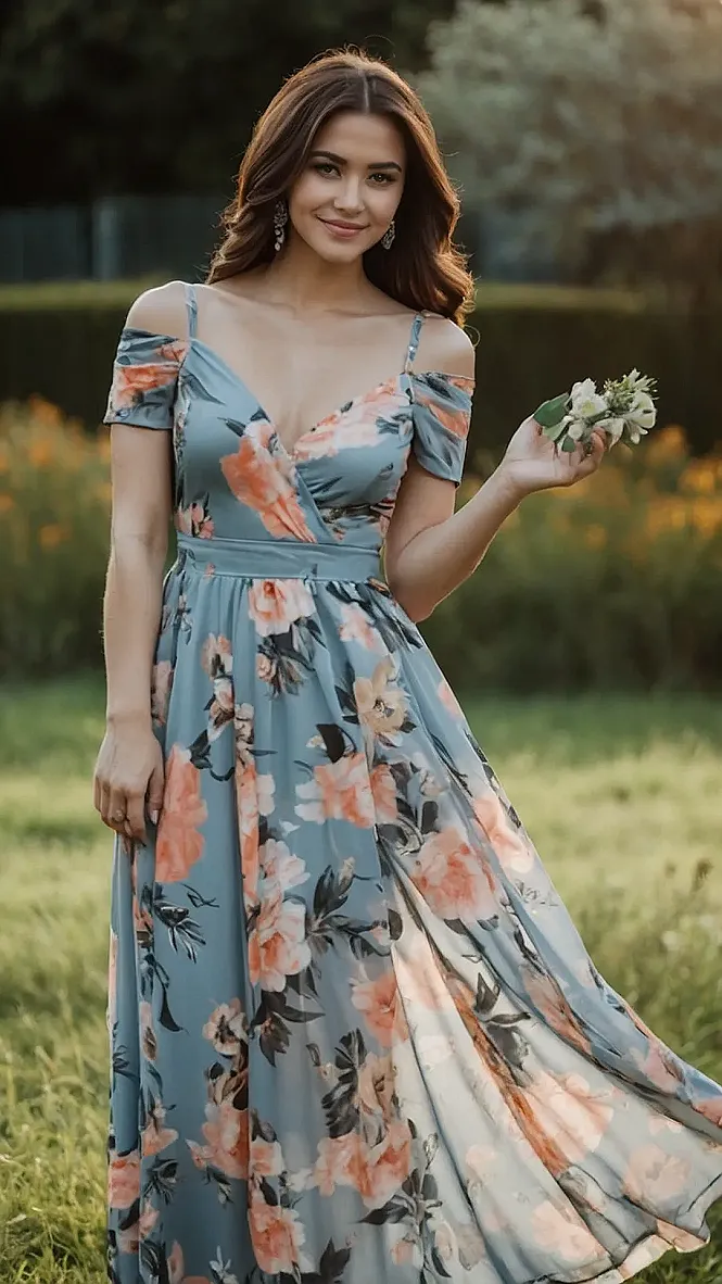Explore the Latest Maxi Floral Dress Fashion Trends