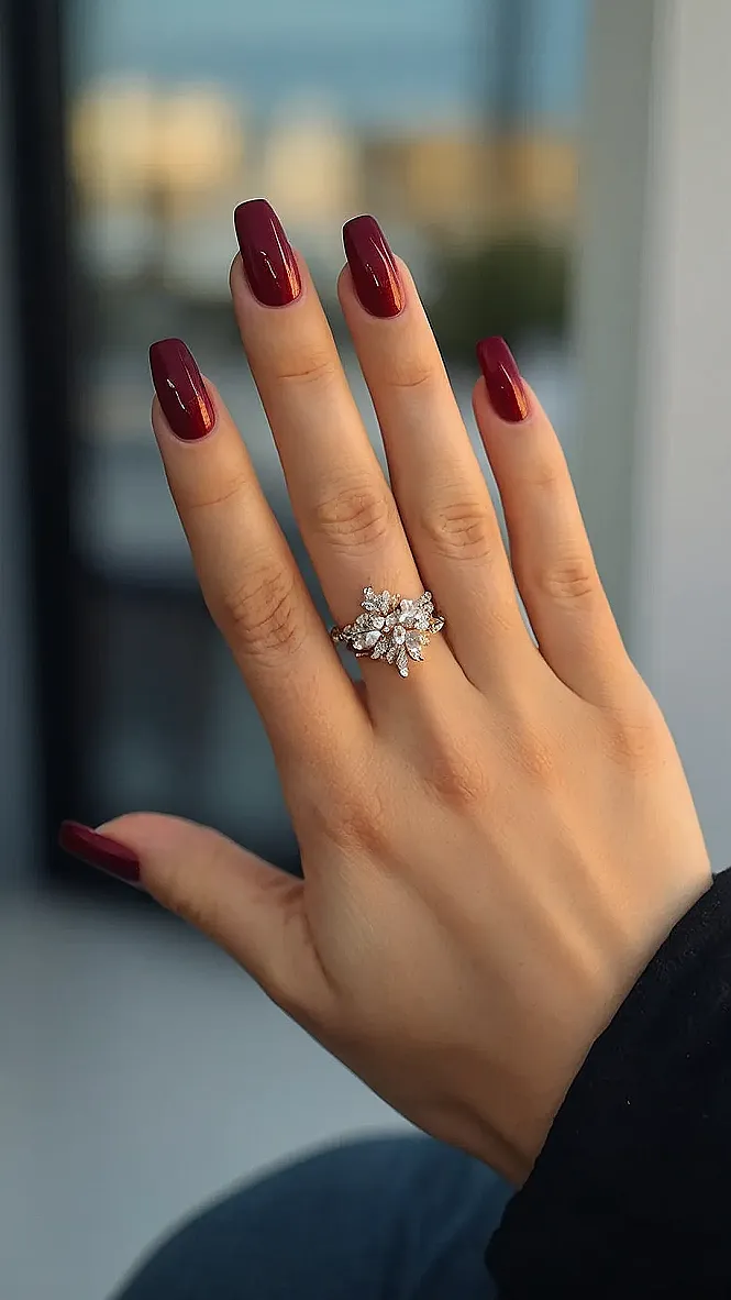 Dark & Dazzling:  Fall's Nail Masterpiece