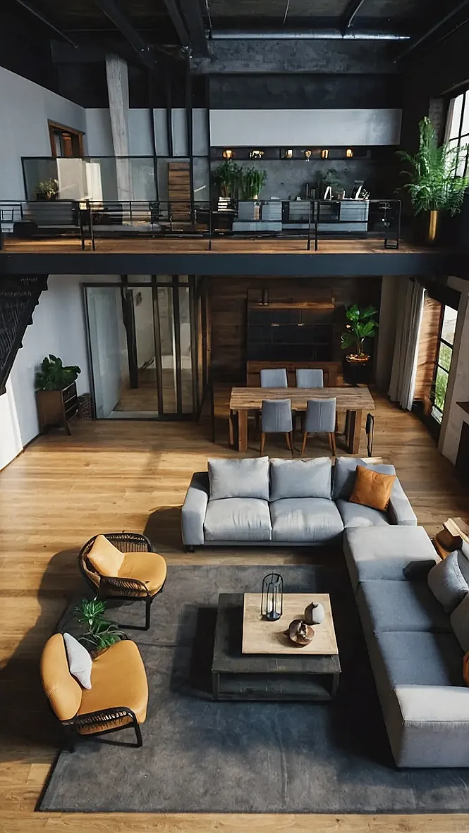 Vibrant Loft Interiors that Showcase Personality and Charm