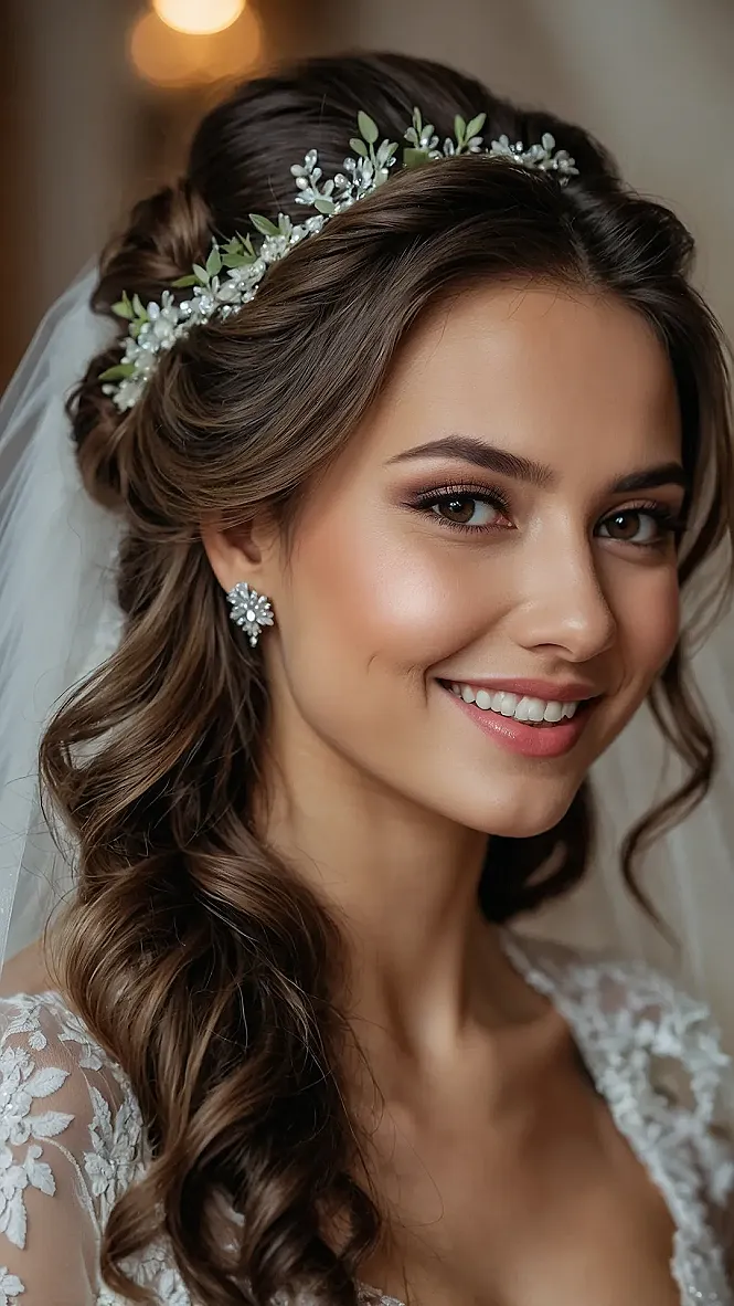 Brunette Bridal Radiance