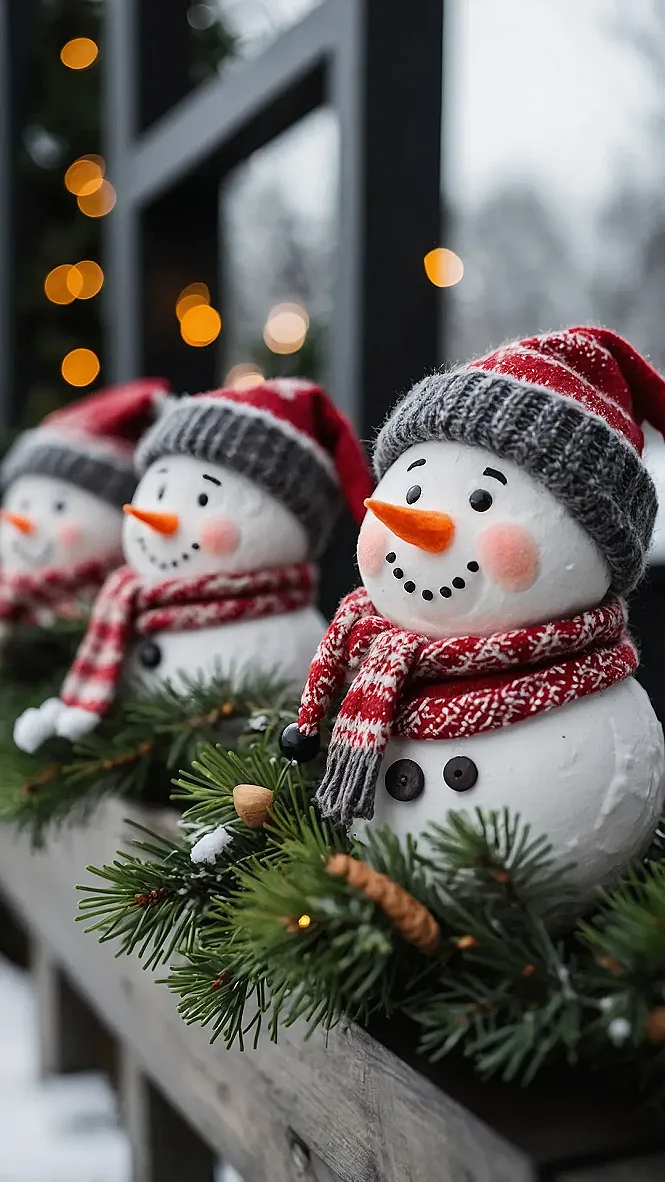 Frosty Front Yard Grins