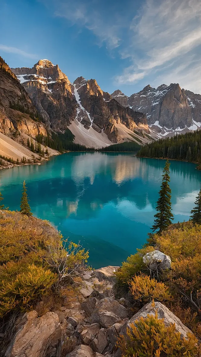 Scenery Breaks the Screen