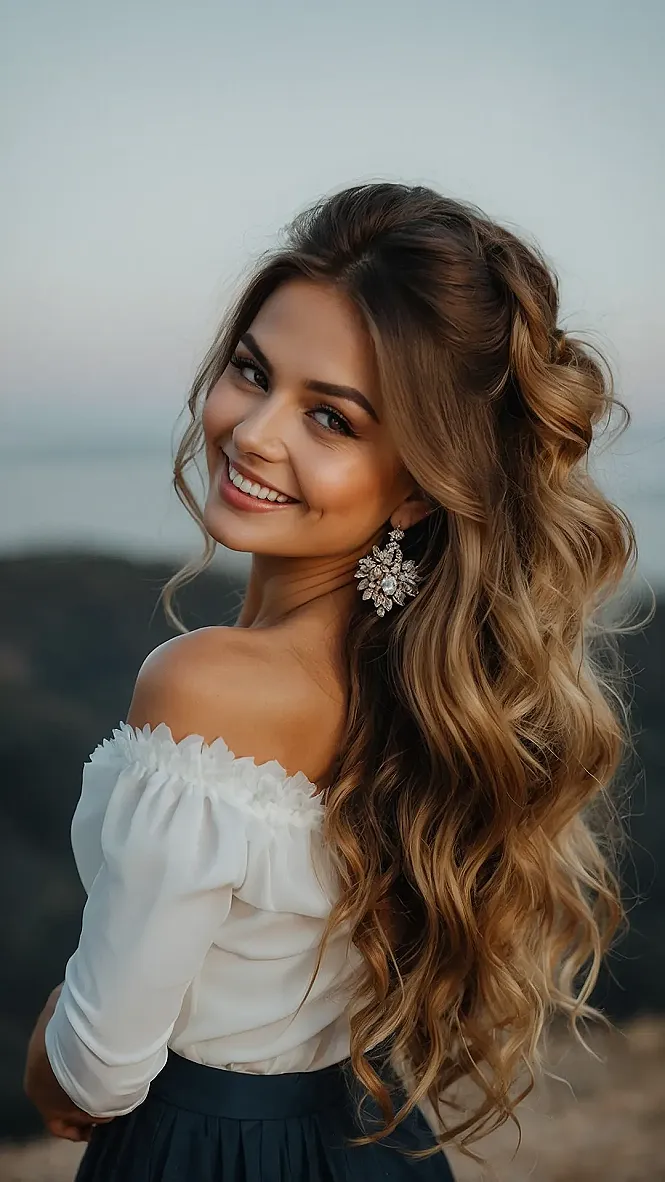 Chic Brunette Nuptials