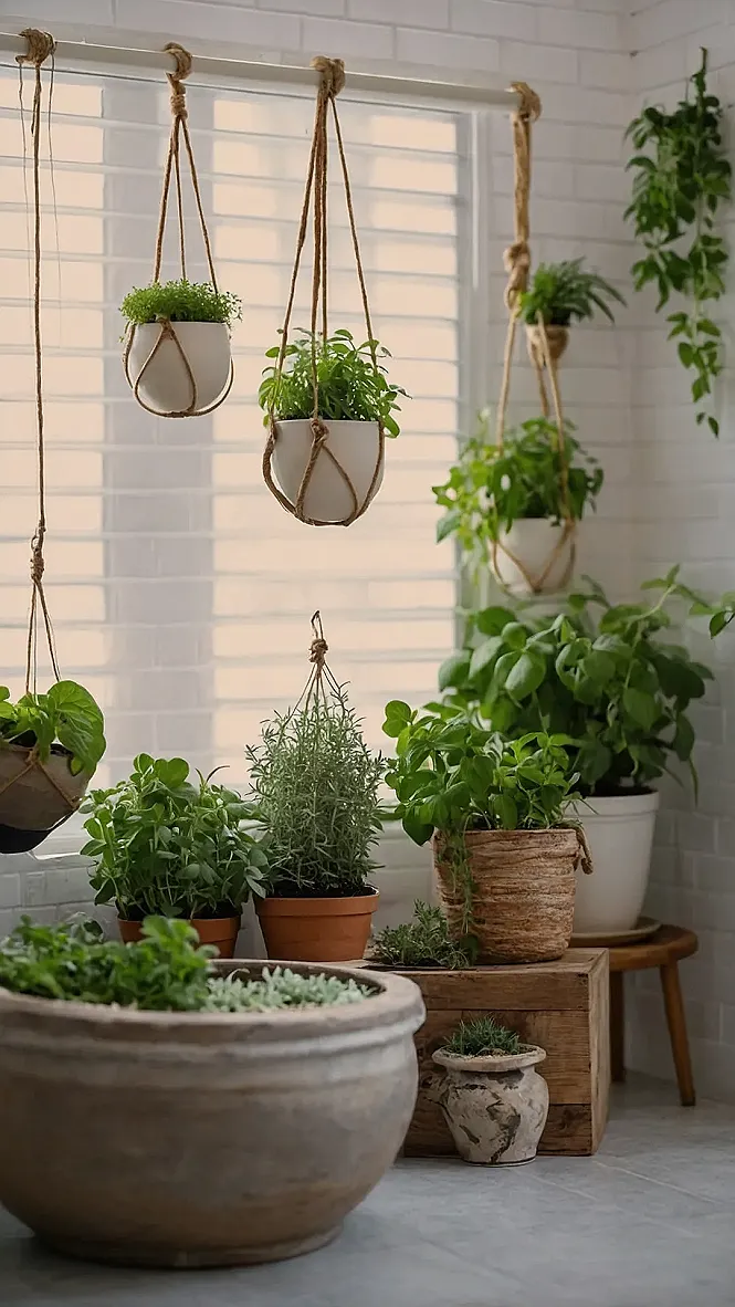 Windowsill Wonders: Festive Greens