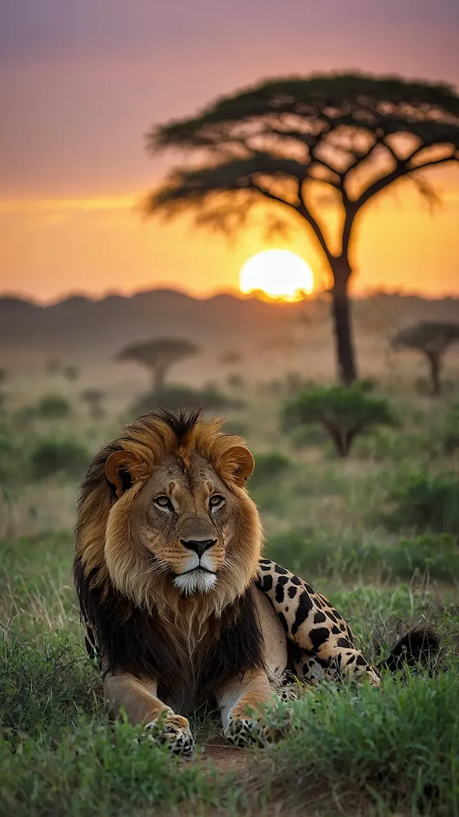 Sunset King's Roar