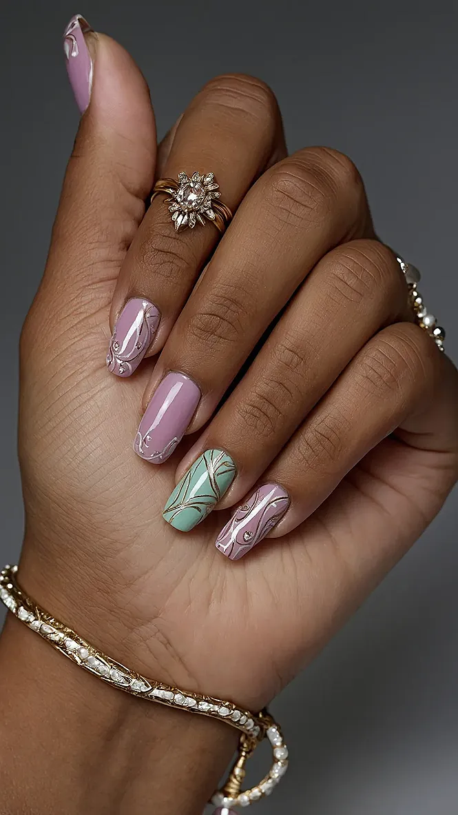 Purple Reign: The Short Nail Takeover