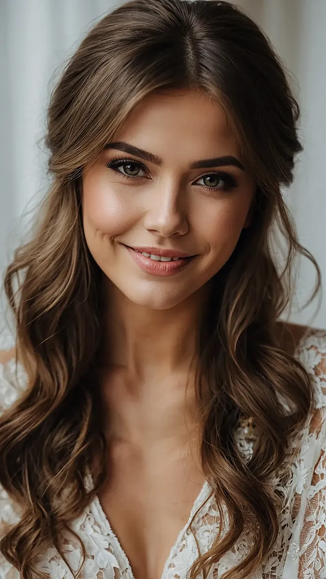 Chic Bridesmaid Hair