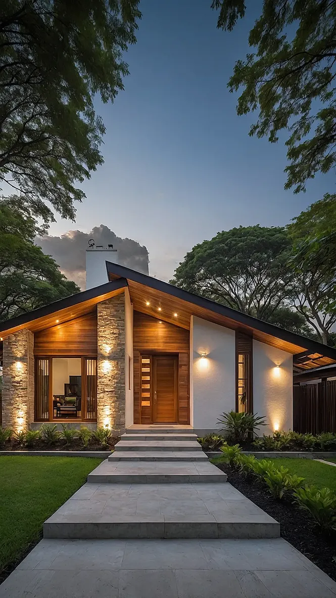 Elevated One-Level Home