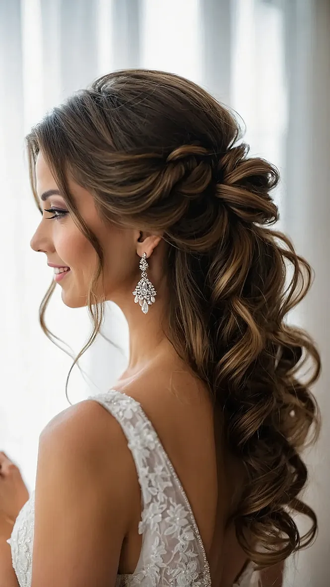 Picture-Perfect Bridesmaid Hair