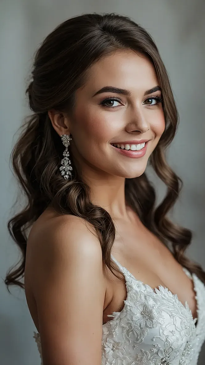 Sparkling Straight Bridal