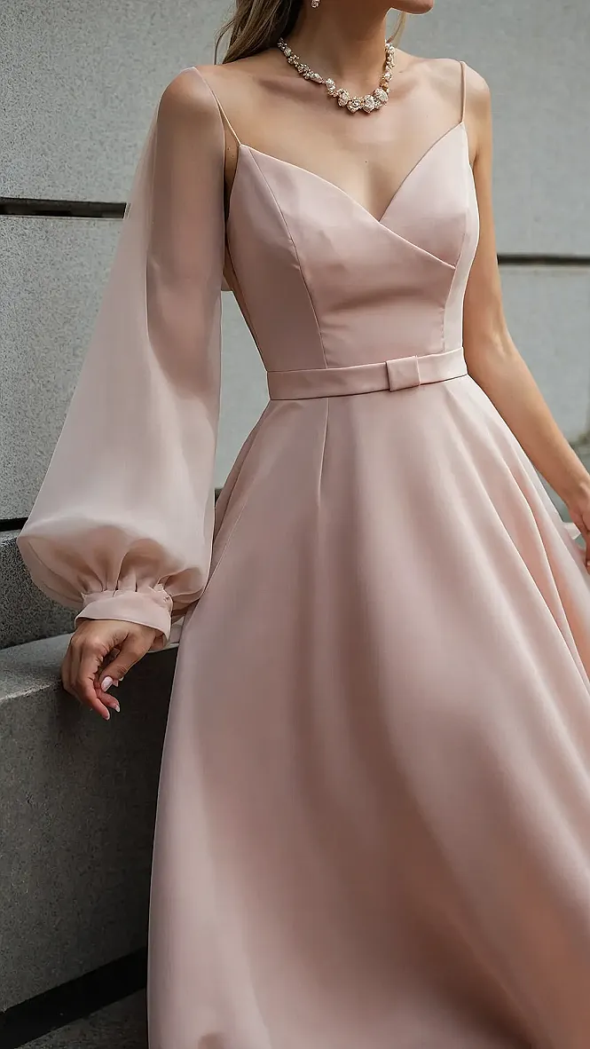 One-Sleeve Grace: Autumn Event Ready