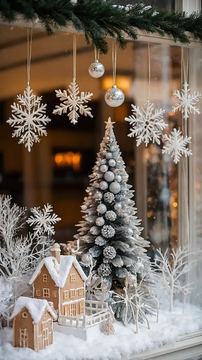 Gingerbread Sparkle Scene