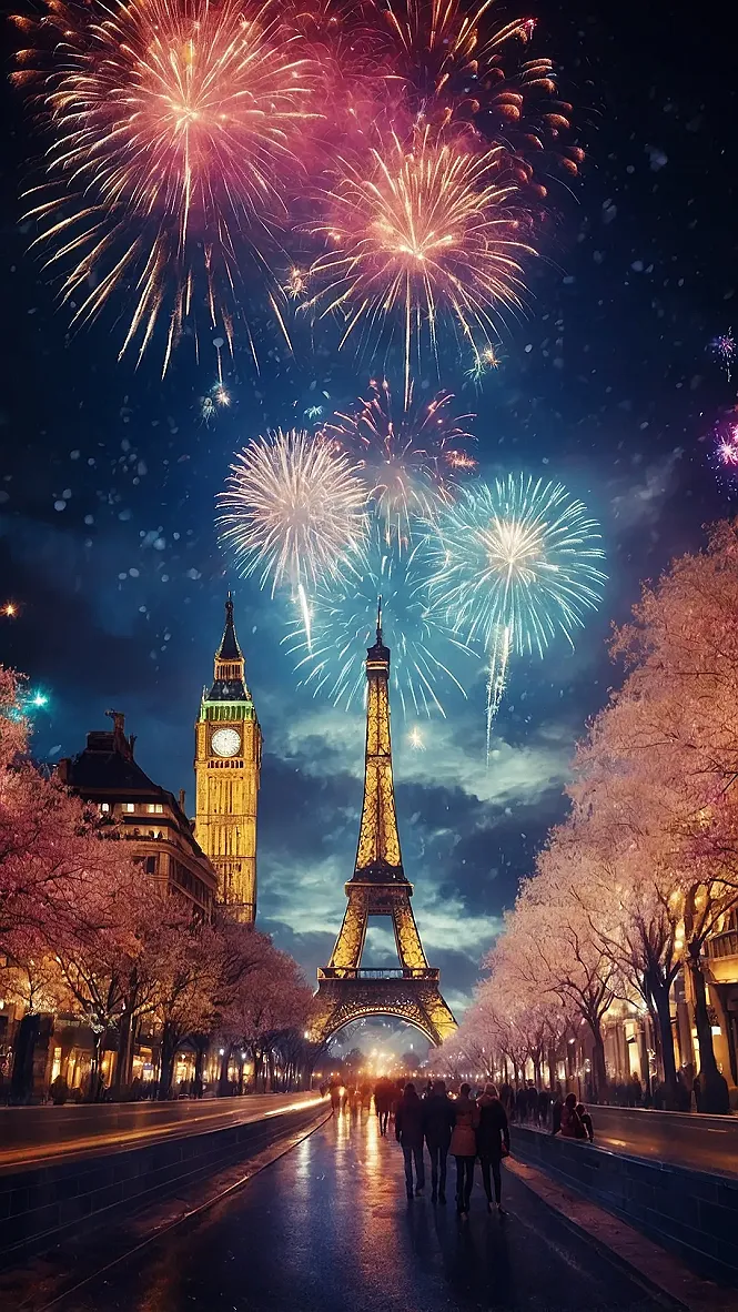 Pretty Phone, New Year Charm