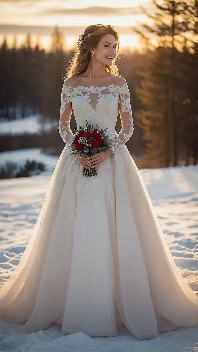 Chilly Chic Nuptials