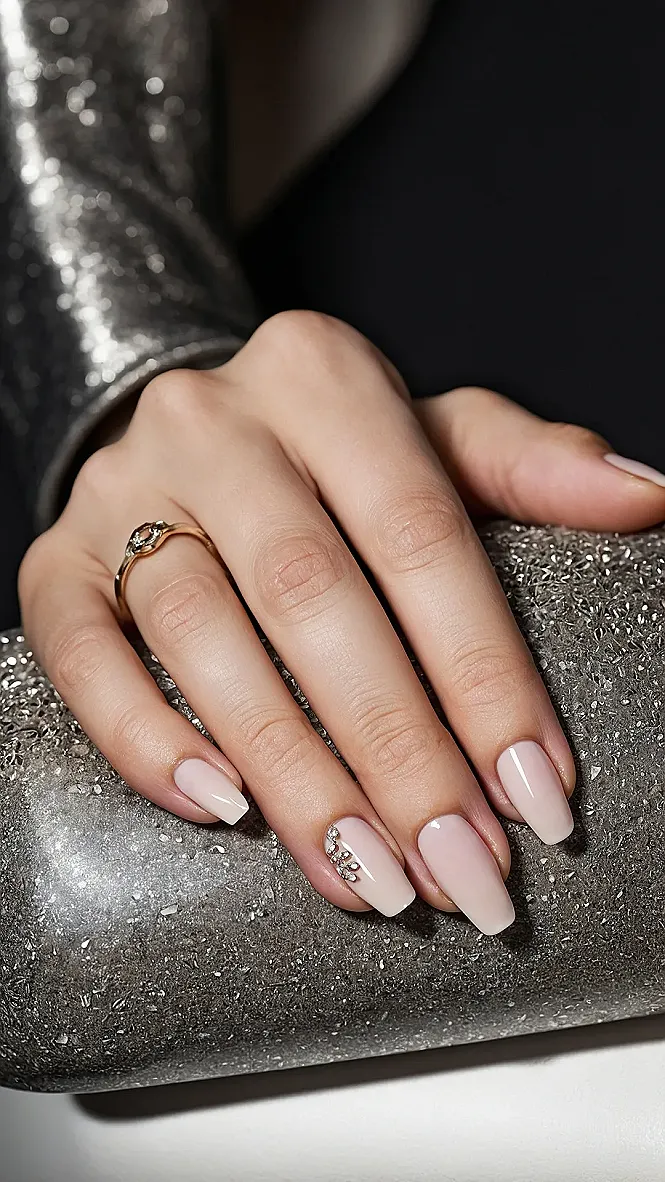 Sparkle French Mani