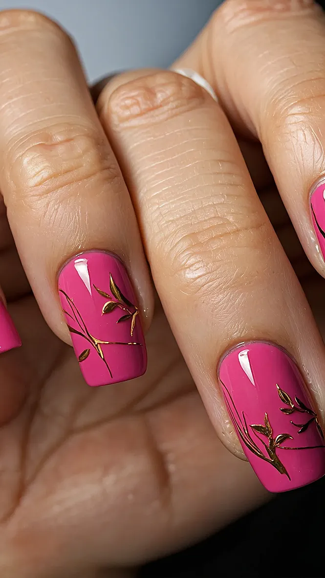 Pink & Gold Summer Sparkle