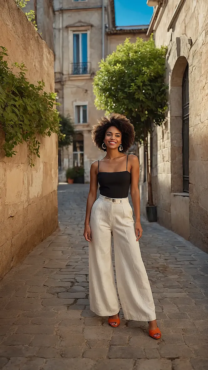 Linen Sunshine Steps