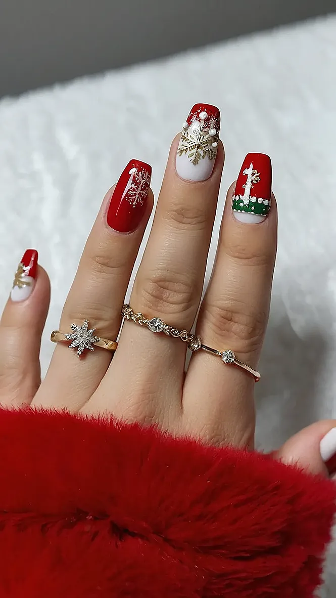 Holiday Nail Glam