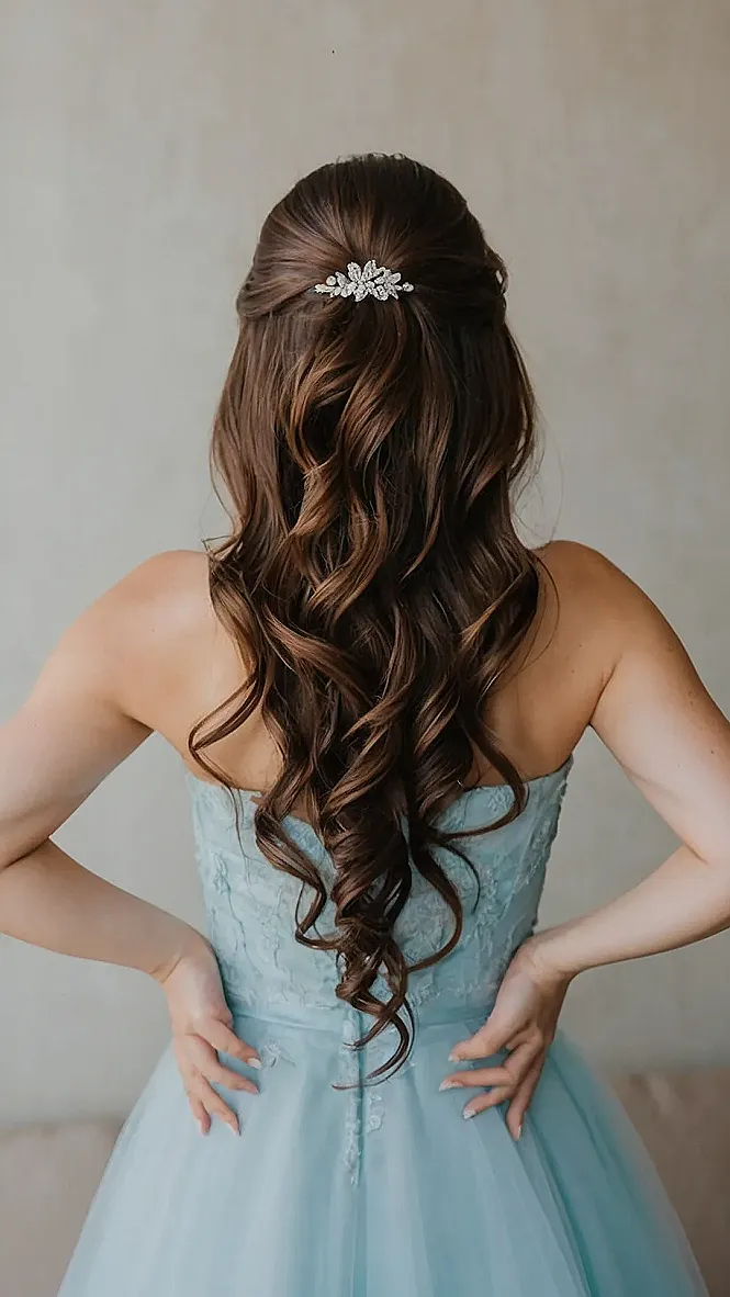 Bridesmaid Hair: Long & Lovely