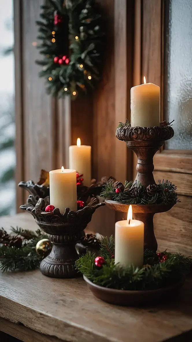 Festive Candle Crafts
