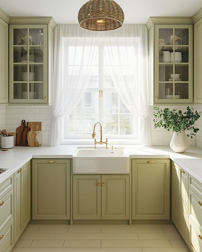 Serene Sage & Earth Tones: Your Dream Kitchen Aesthetic