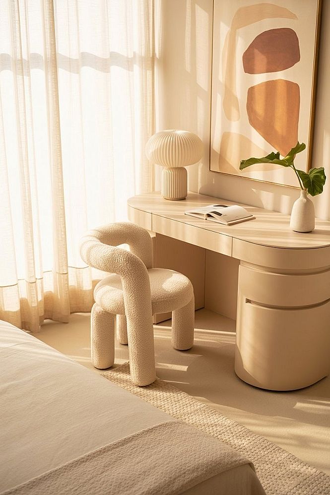 Aesthetic Bedroom Work Desk: Stylish Dressing Table Ideas for Small Rooms