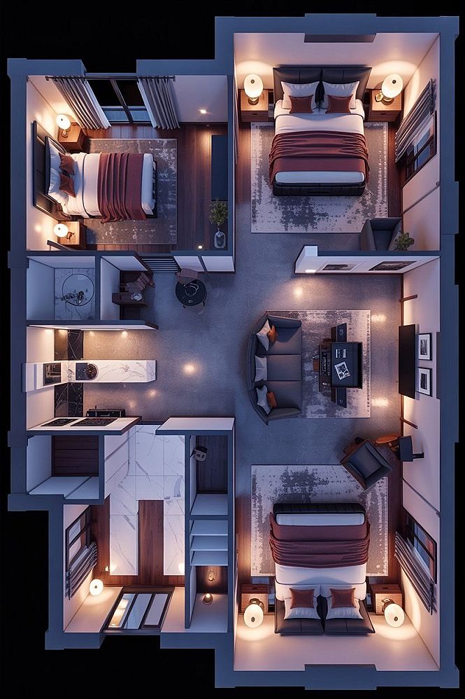 Dream House Floor Plans: Modern Luxury Home Designs