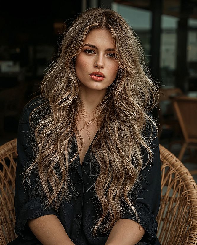 Effortless Glam: Chic Blonde Hair Down for 2025