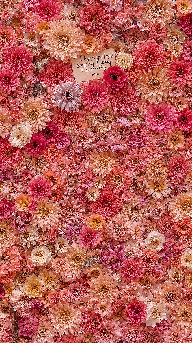 Lift Your Mood with Aesthetic Floral Wallpaper Art