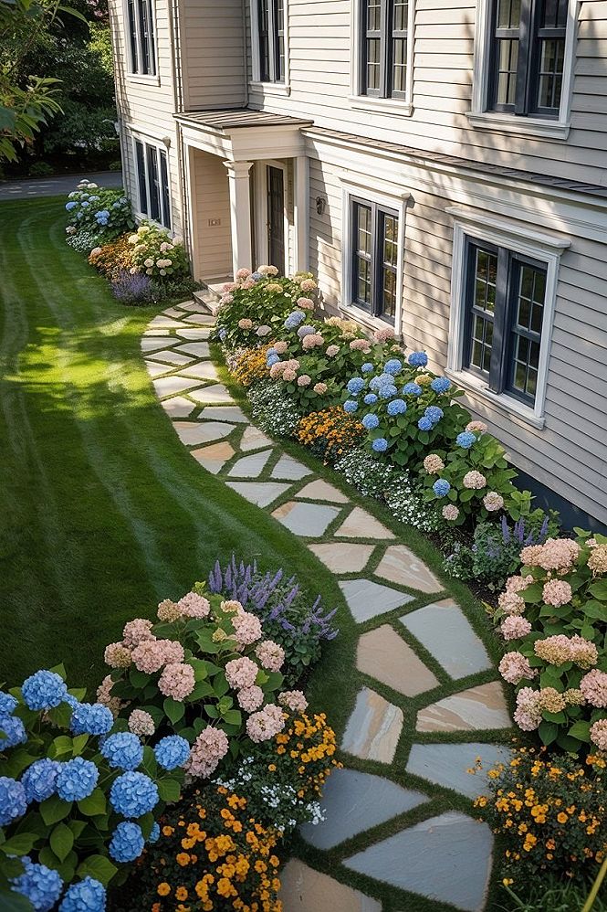 Dreamy Cottage Garden Pathway: Pergola & Outdoor Vibes Aesthetic