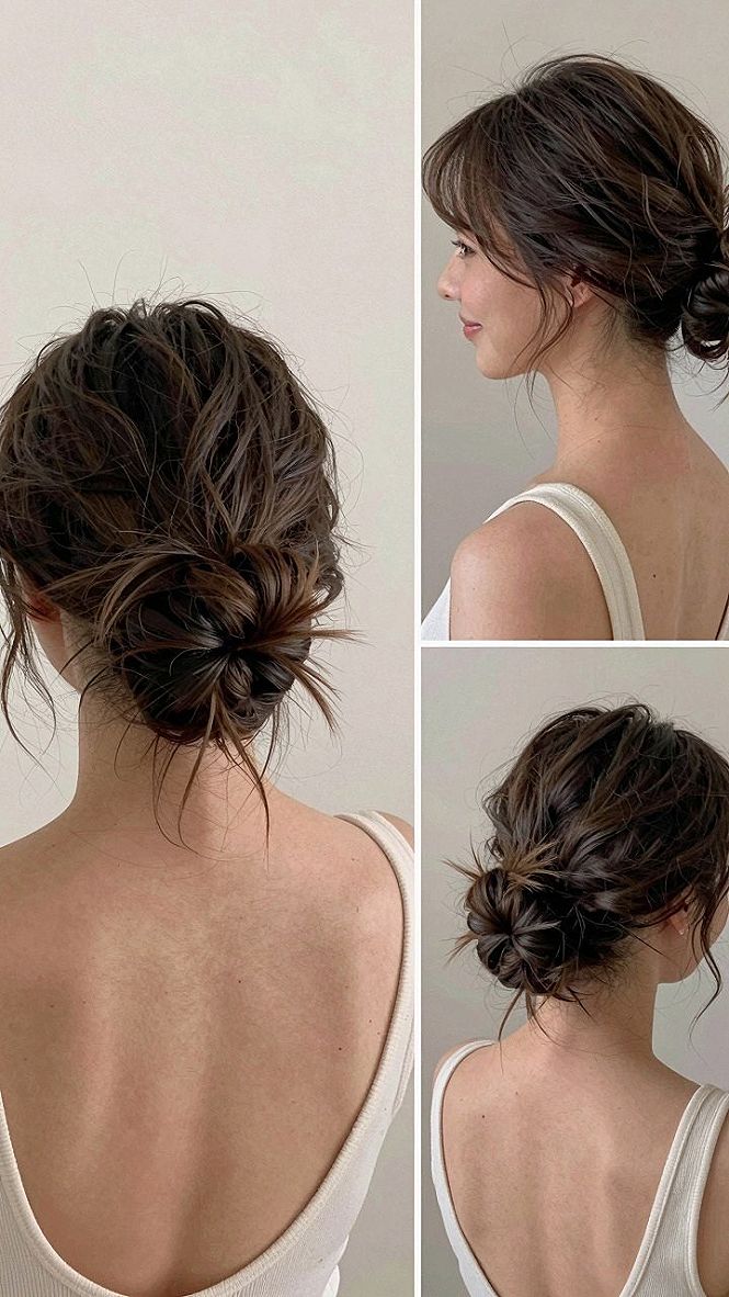 Adding A Pearl Headband To Loose Waves