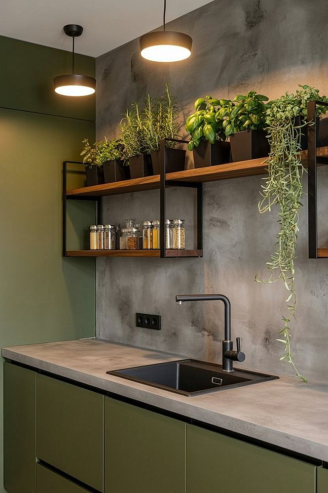 Budget-Friendly Olive Green Kitchen Ideas for Small Spaces