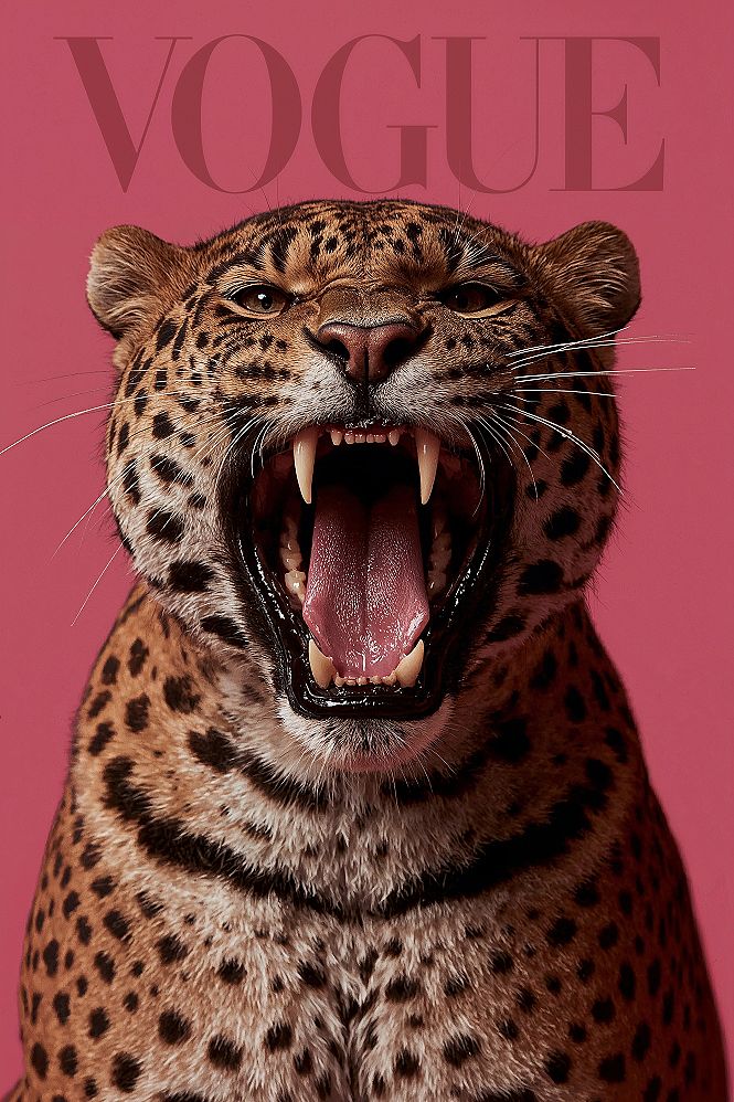 Fierce Pink Leopard: Y2K Aesthetic iPhone Wallpapers